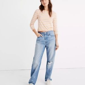 MADEWELL THE DAD JEAN BLEACH EDITION SZ 26
